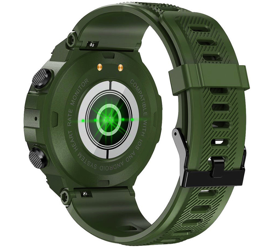Zegarek męski Smartwatch Rubicon RNCE73 zielony