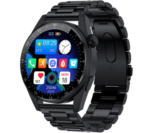 Smartwatch Rubicon RNCE78 czarny zegarek na bransolecie
