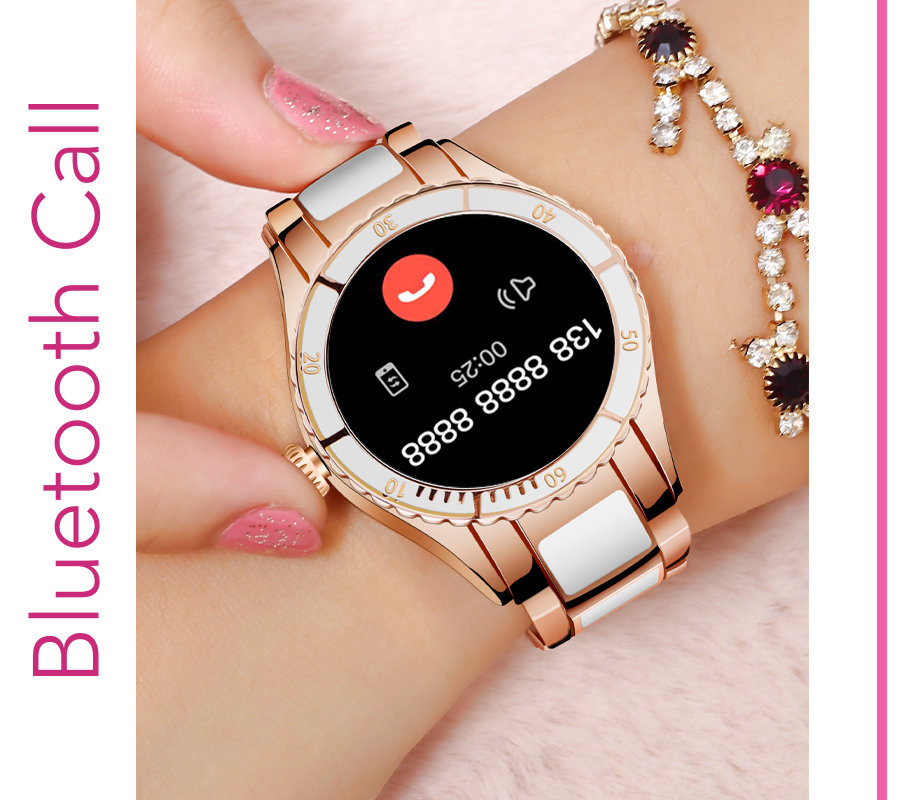 Zegarek damski Smartwatch Rubicon RNCE82 biały