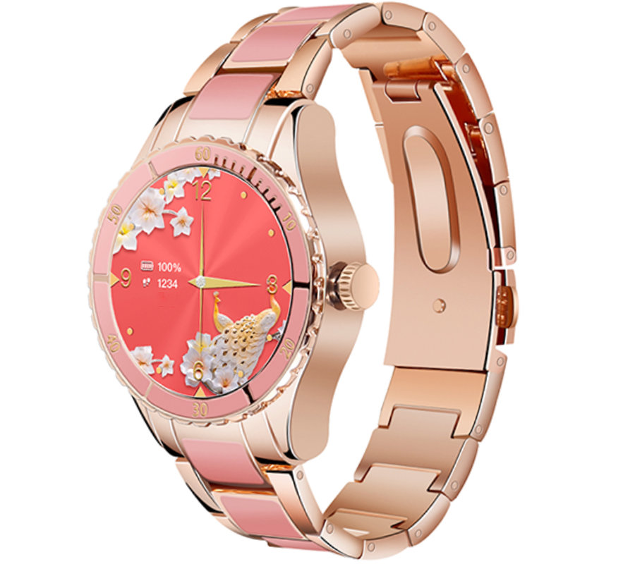 Zegarek damski Smartwatch Rubicon RNCE82 różowy
