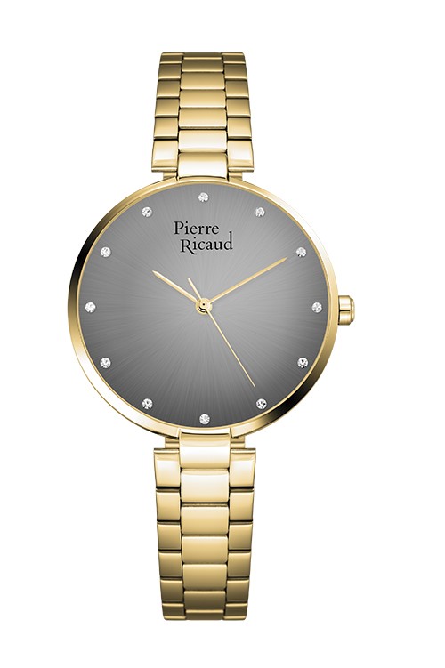 Zegarek damski Pierre Ricaud P22057.1147Q złoty