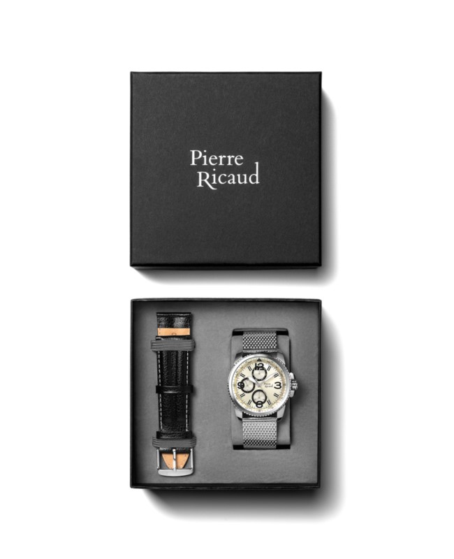 Zegarek męski Pierre Ricaud P60026.515VQF-SET