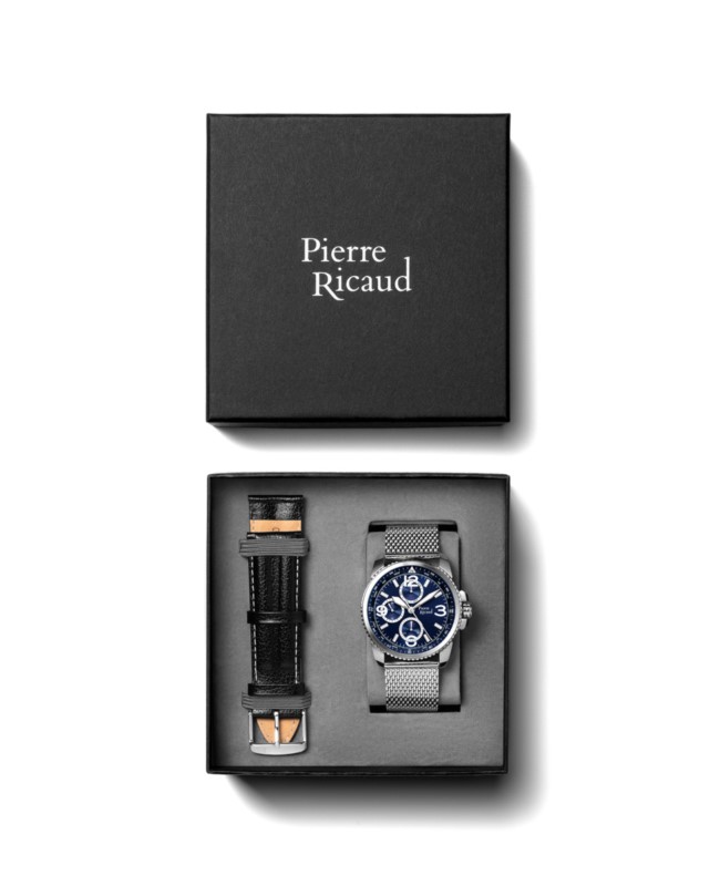 Zegarek męski Pierre Ricaud P60026.5155QF-SET