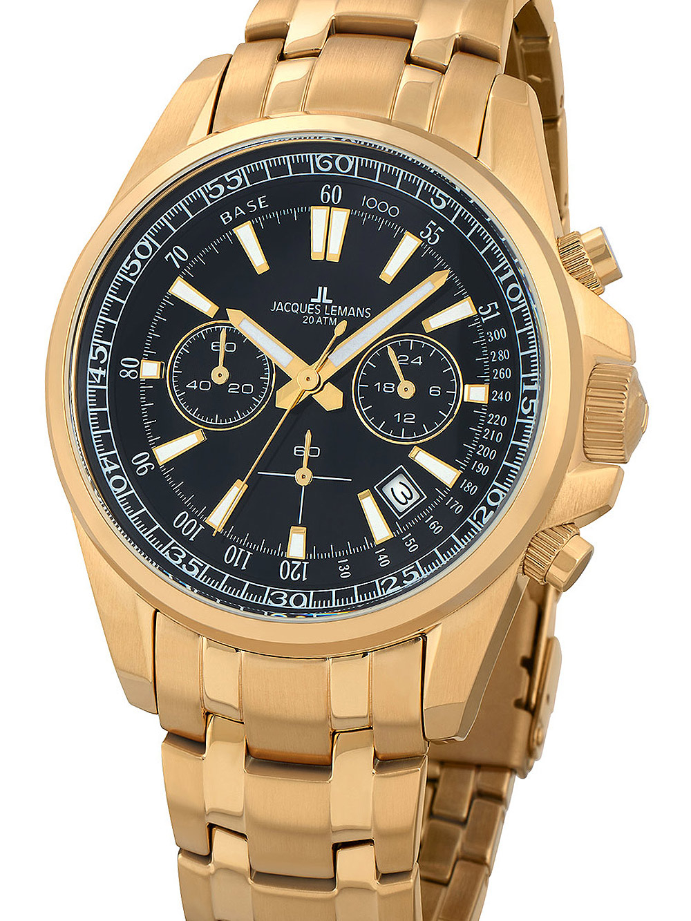 Zegarek męski Jacques Lemans 1-2117M złoty