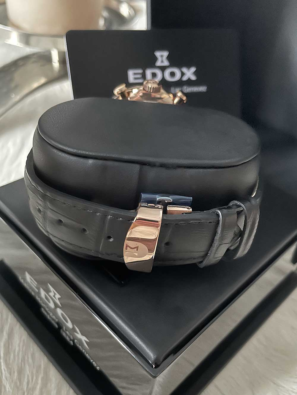 Zegarek męski Edox 10501-37R-AIR Les Bémonts Chronograph
