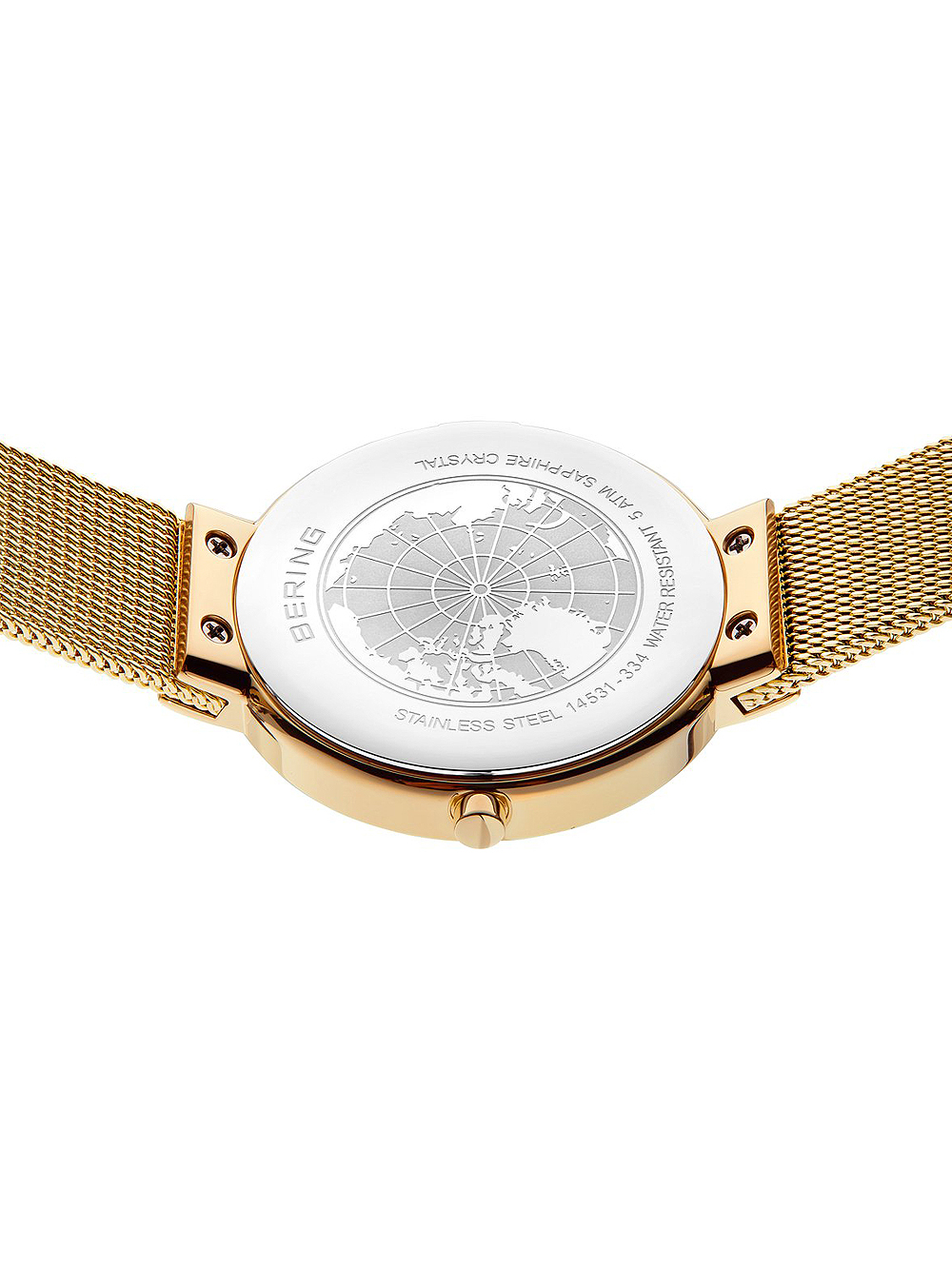 Zegarek damski Bering 14531-334 złoty