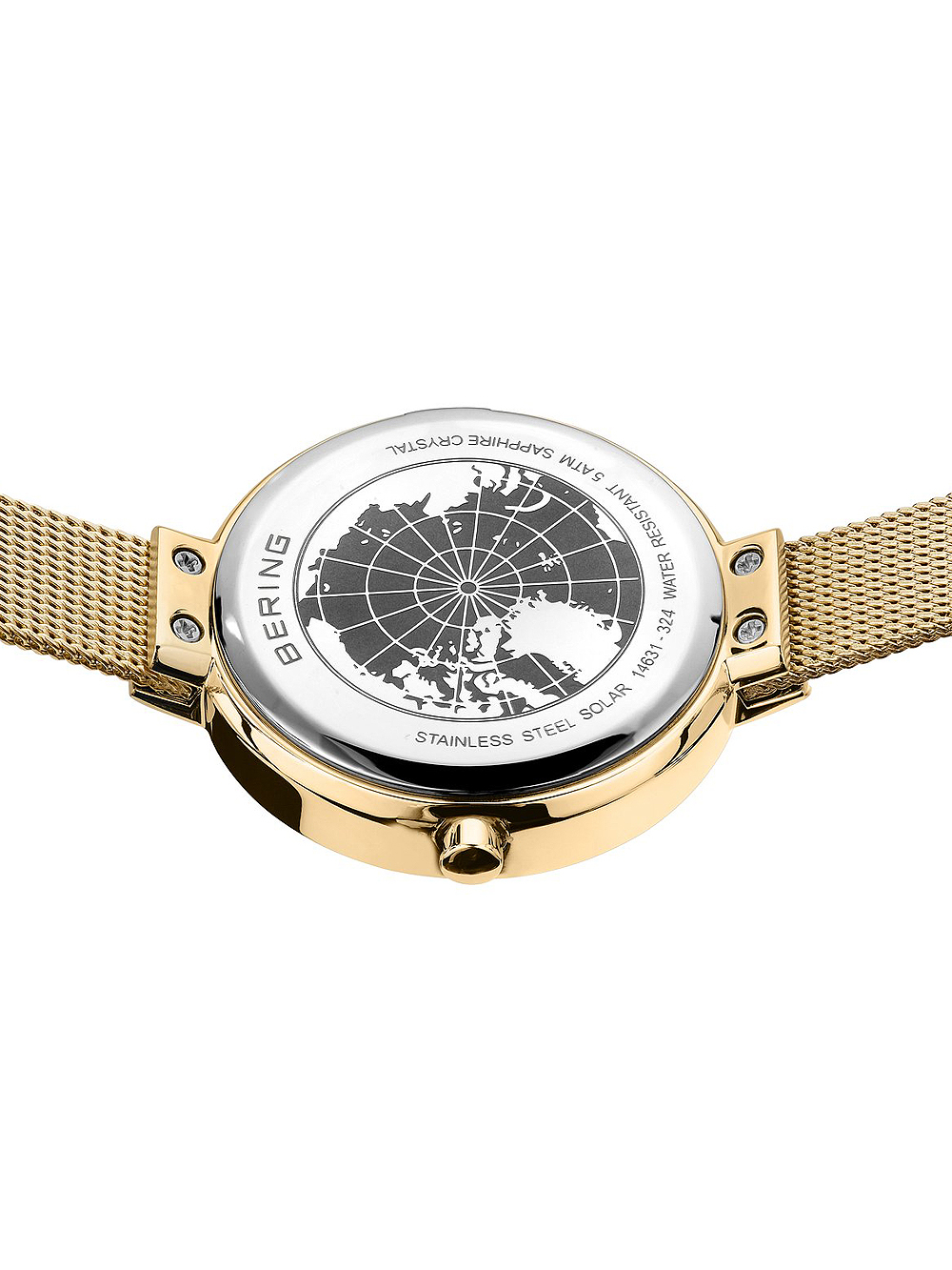 Zegarek damski Bering 14631-324 złoty