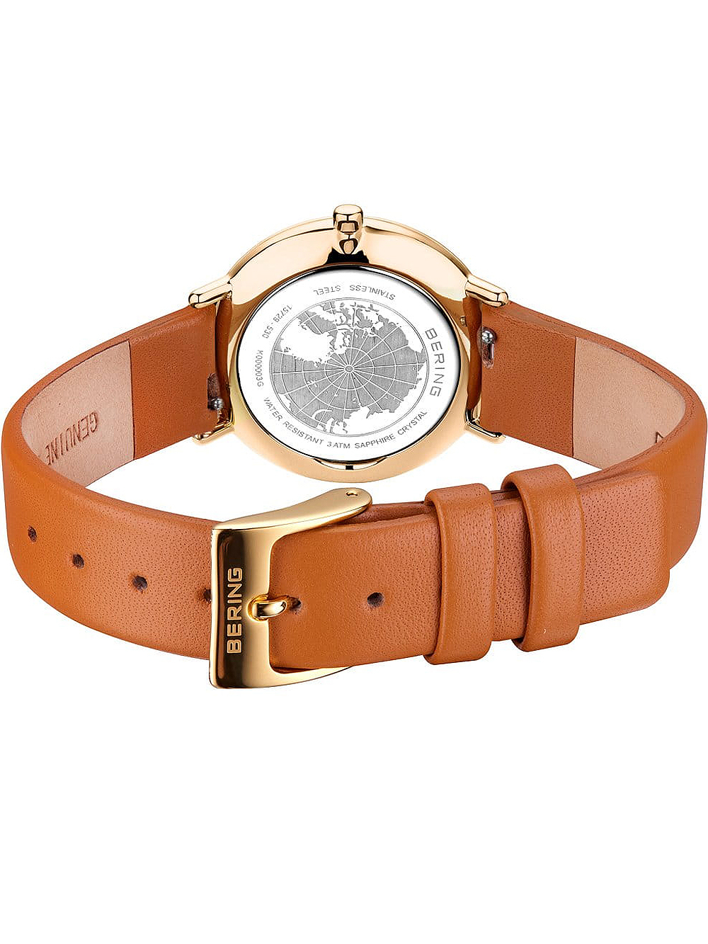 Zegarek damski Bering 15729-530 złoty
