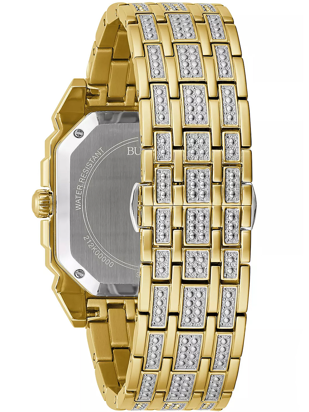 Zegarek męski Bulova Crystal Octava 98A295 złoty