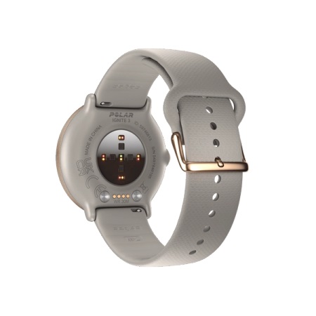 Zegarek damski Smartwatch Polar Ignite 3 Greige Sand 725882062501