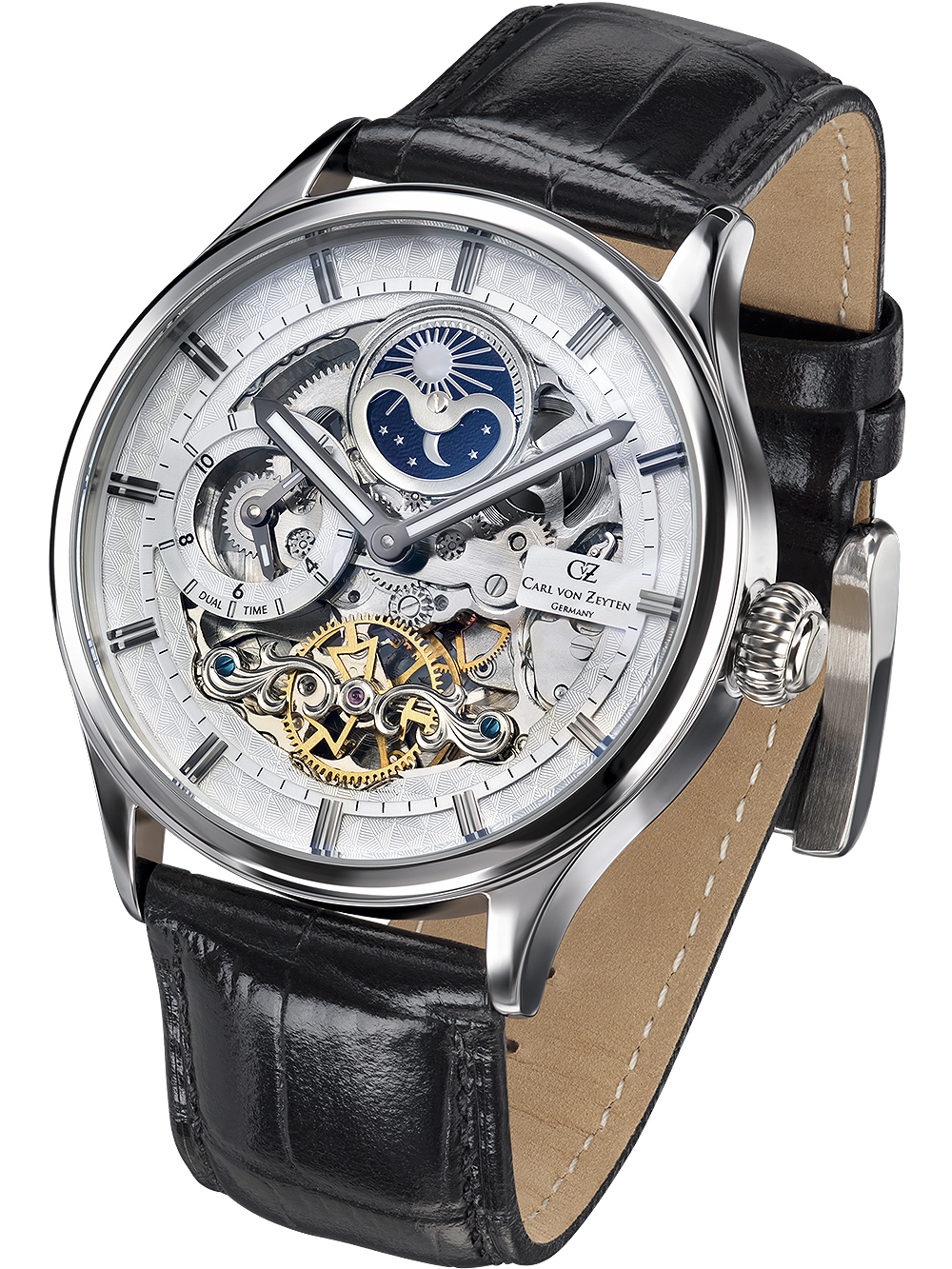 Zegarek męski Carl von Zeyten CVZ0008WHS Edycja Limitowana