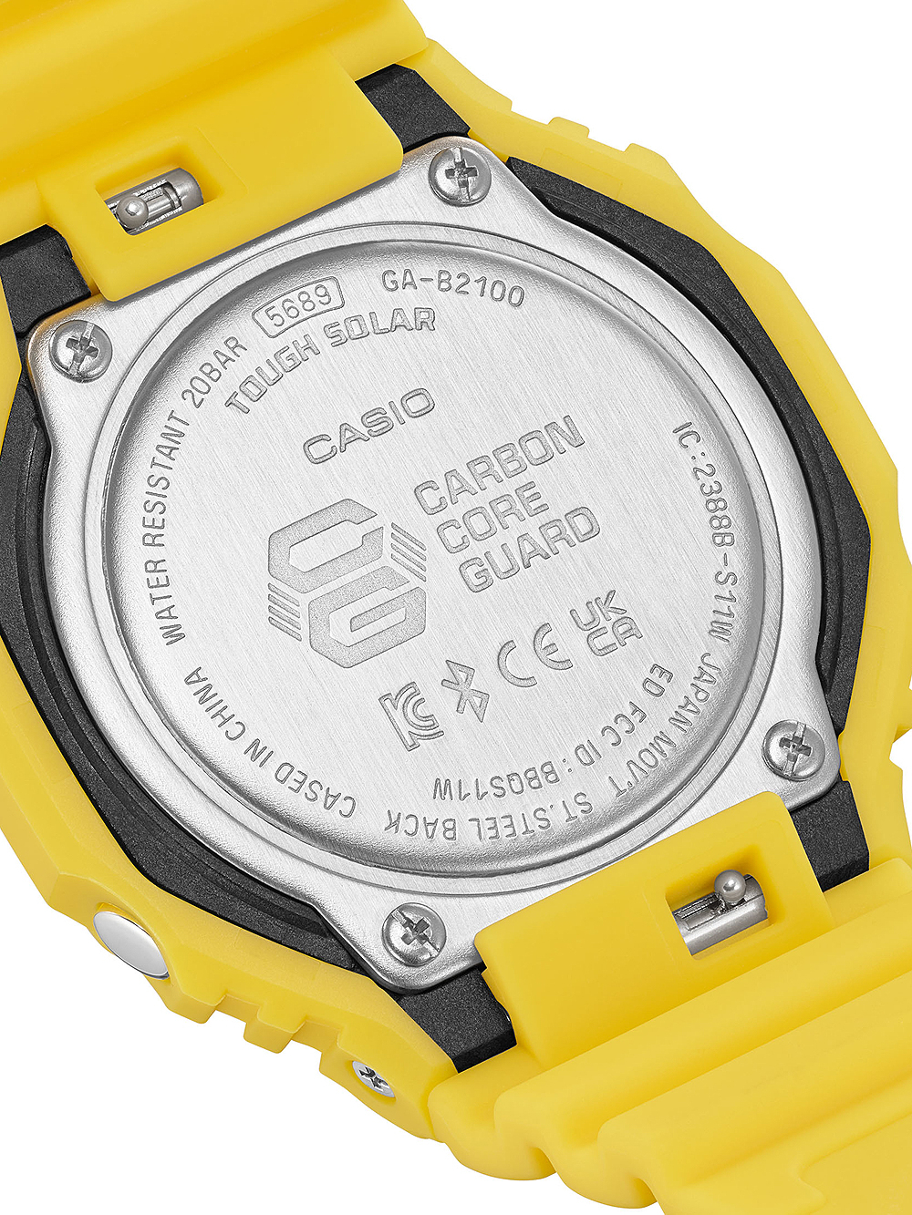 Zegarek męski Casio GA-B2100C-9AER złoty