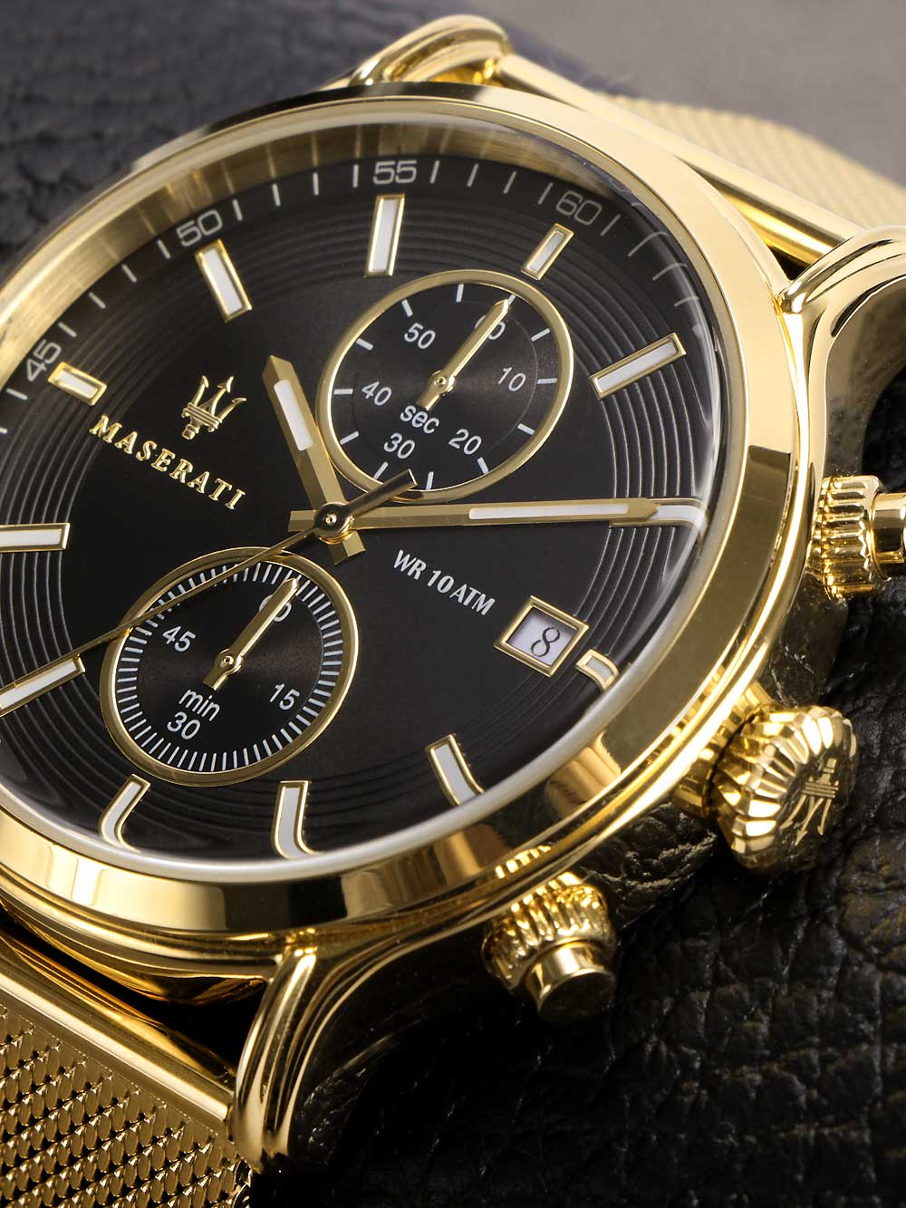 Zegarek męski Maserati R8873618014 złoty