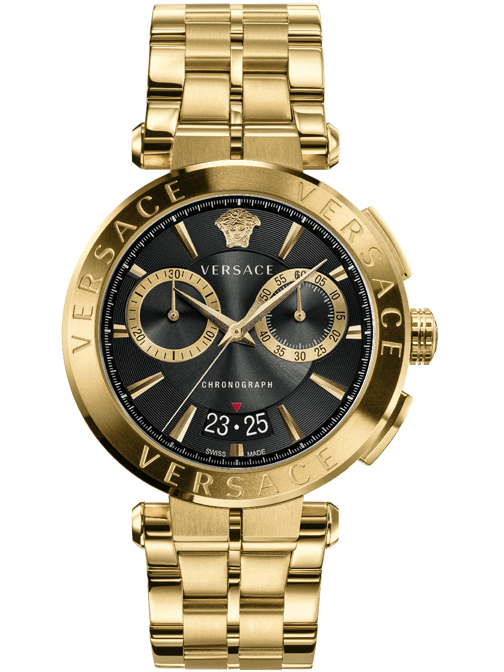 Zegarek męski Versace VE1D01721 złoty