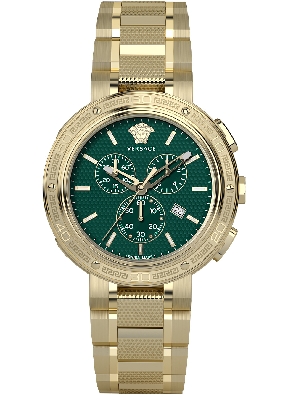 Zegarek męski Versace V-Extreme Pro VE2H00521 złoty