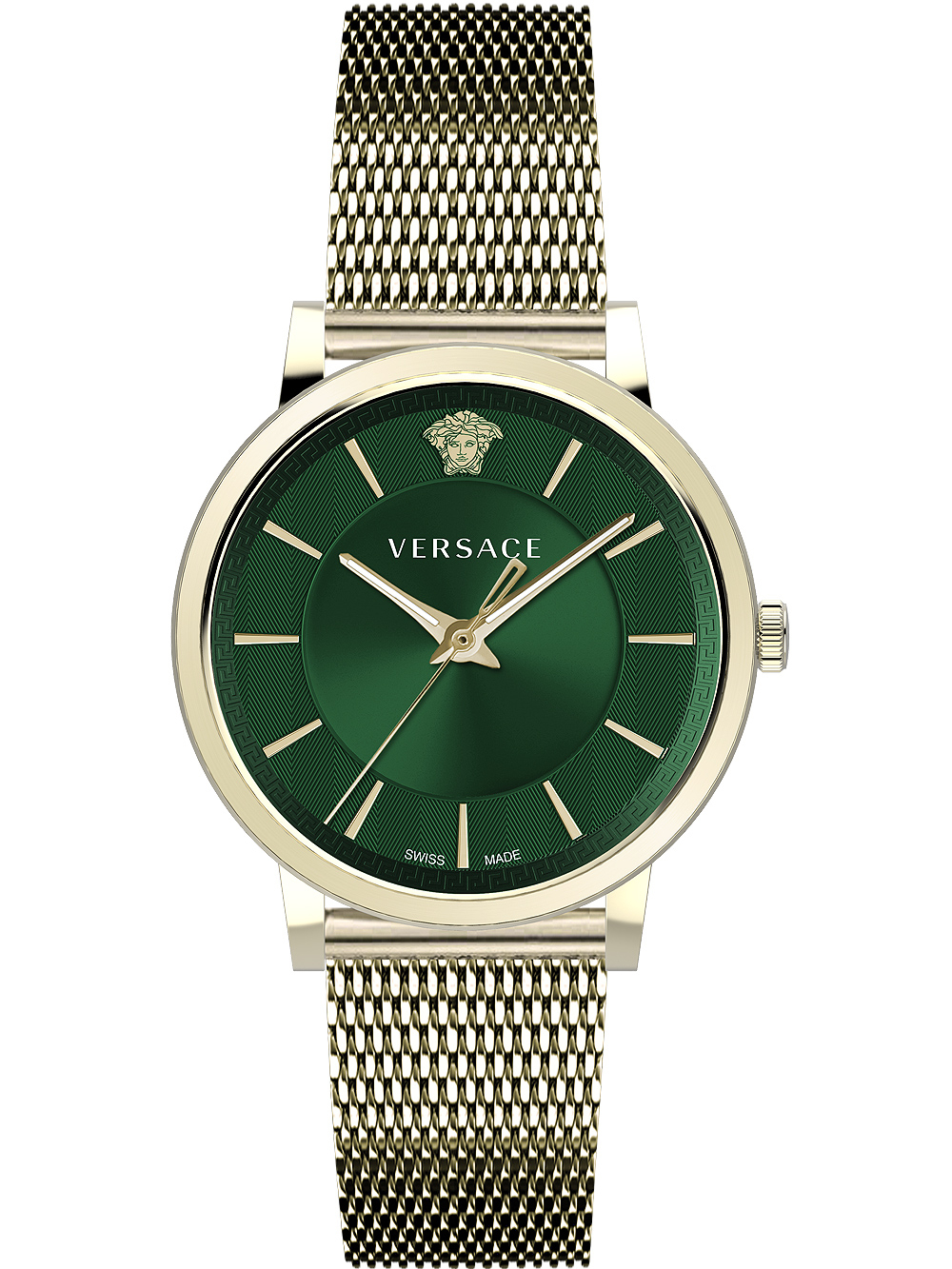 Zegarek męski Versace V-Circle VE5A00820 złoty
