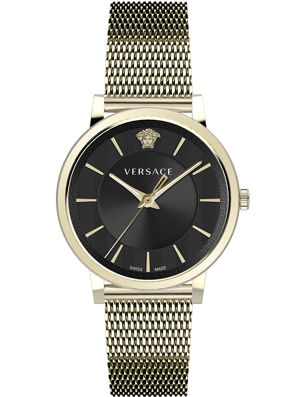Zegarek męski Versace V-Circle VE5A00920 złoty