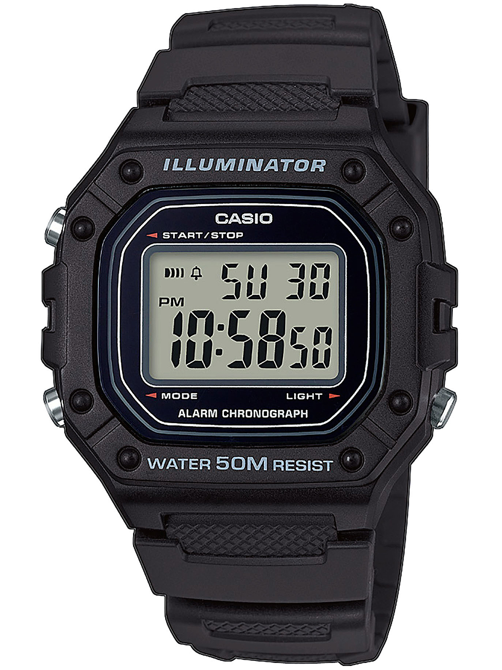 Casio W-218H-1AVEF