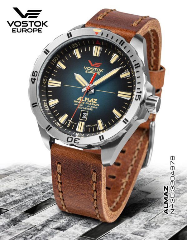 Vostok Europe  NH35A-320A678 Almaz Space Station Limited Edition