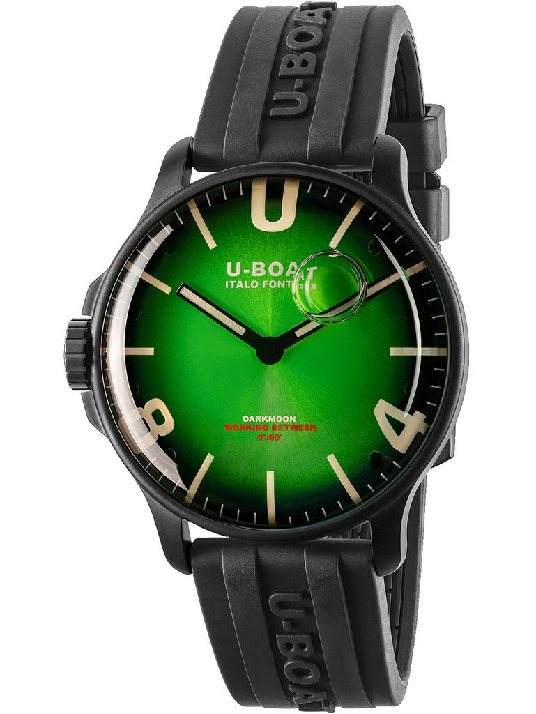 Zegarek męski U-BOAT 8698/B Darkmoon Green IPB Soleil