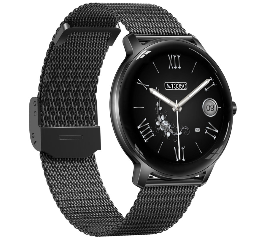 Zegarek damski Smartwatch Rubicon RNBE66 czarny