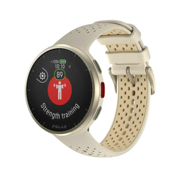 Smartwatch Polar Pacer Pro Gold Dust szampańsko-złoty S-L