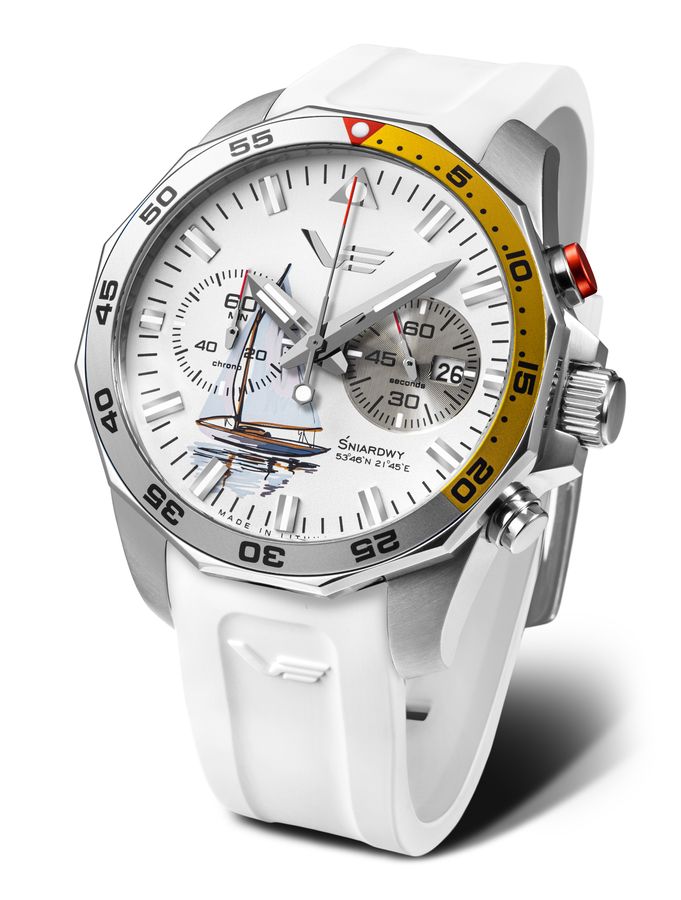 Zegarek męski Vostok Europe  6S21-225A467 Mazury Jezioro Śniardwy Chrono - limitowana edycja