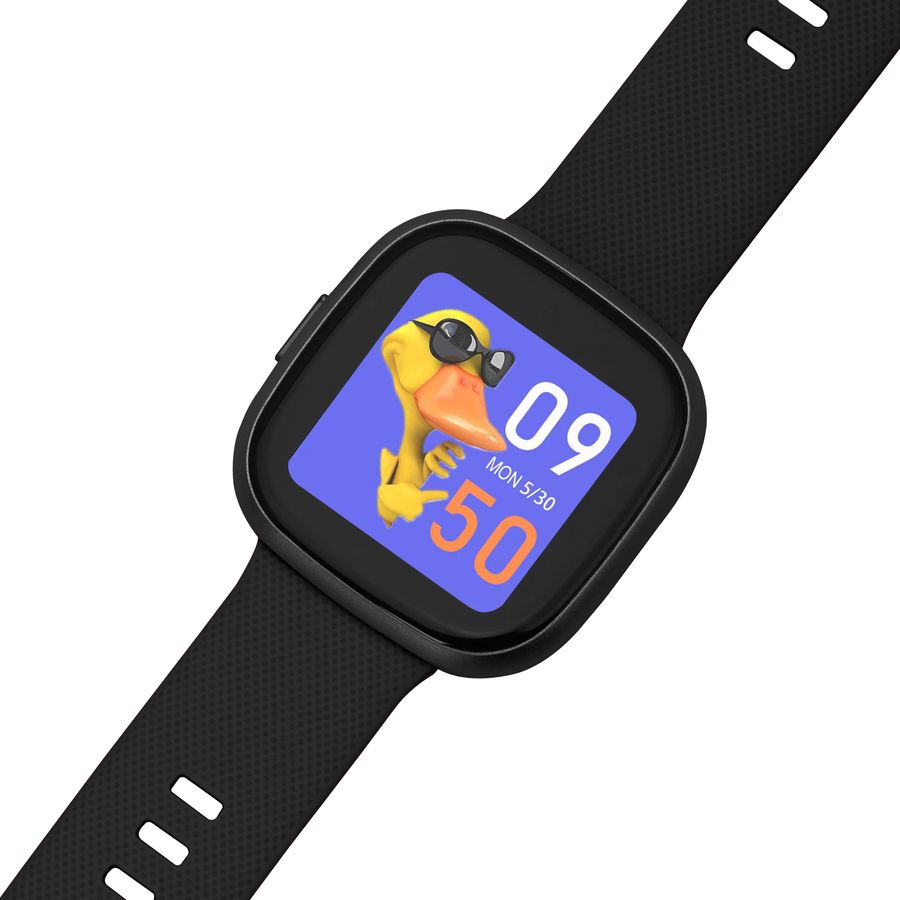 Zegarek dla dziecka Smartwatch dziecięcy Garett Kids Fit Black