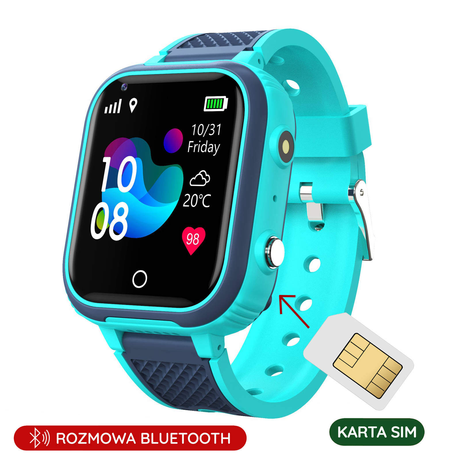 Zegarek dla dziecka Smartwatch Pacific 30-03 niebieski