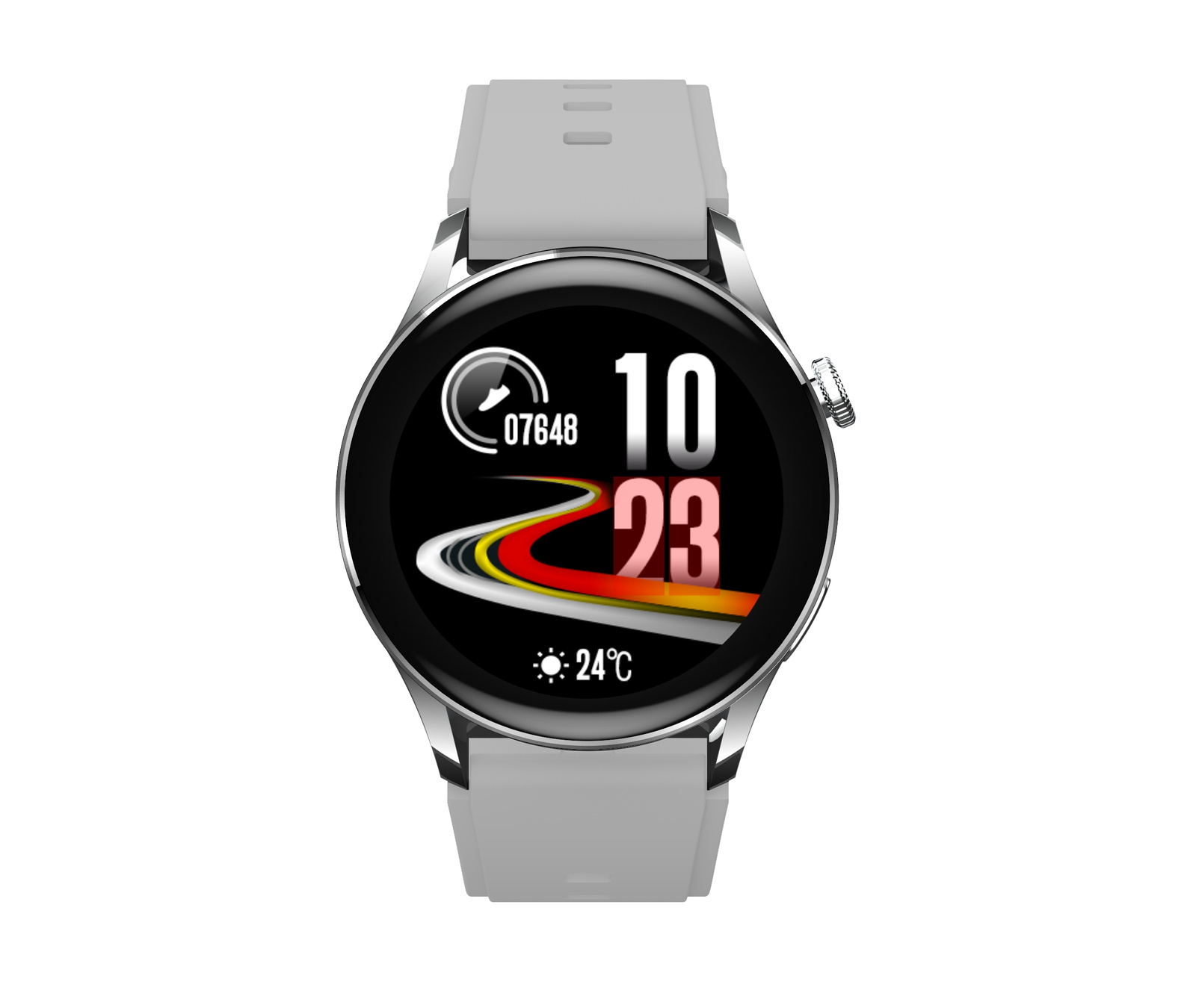 Zegarek męski Smartwatch Pacific 35-01 srebrny na pasku
