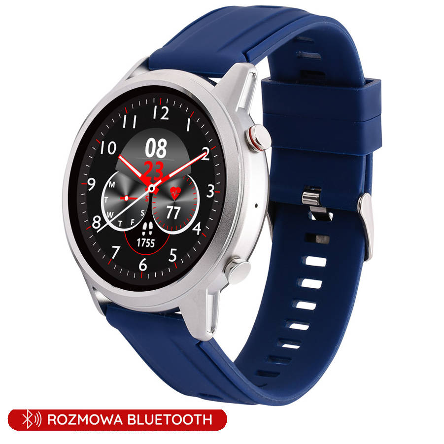 Zegarek męski Smartwatch Pacific 36-02 niebieski