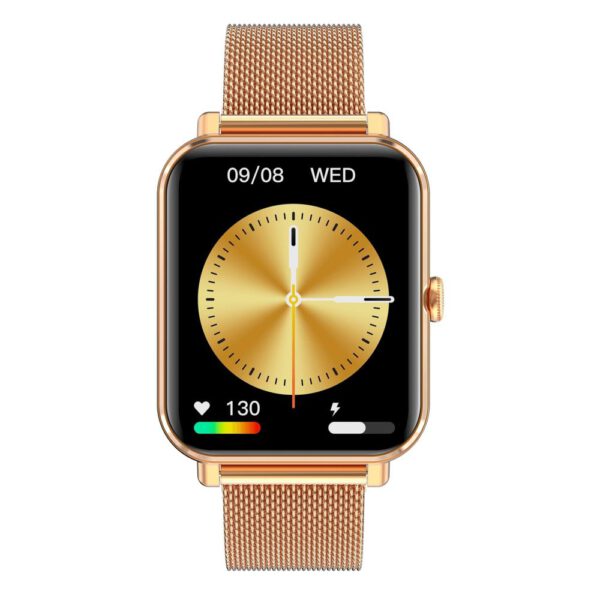 Smartwatch Garett GRC CLASSIC Gold steel