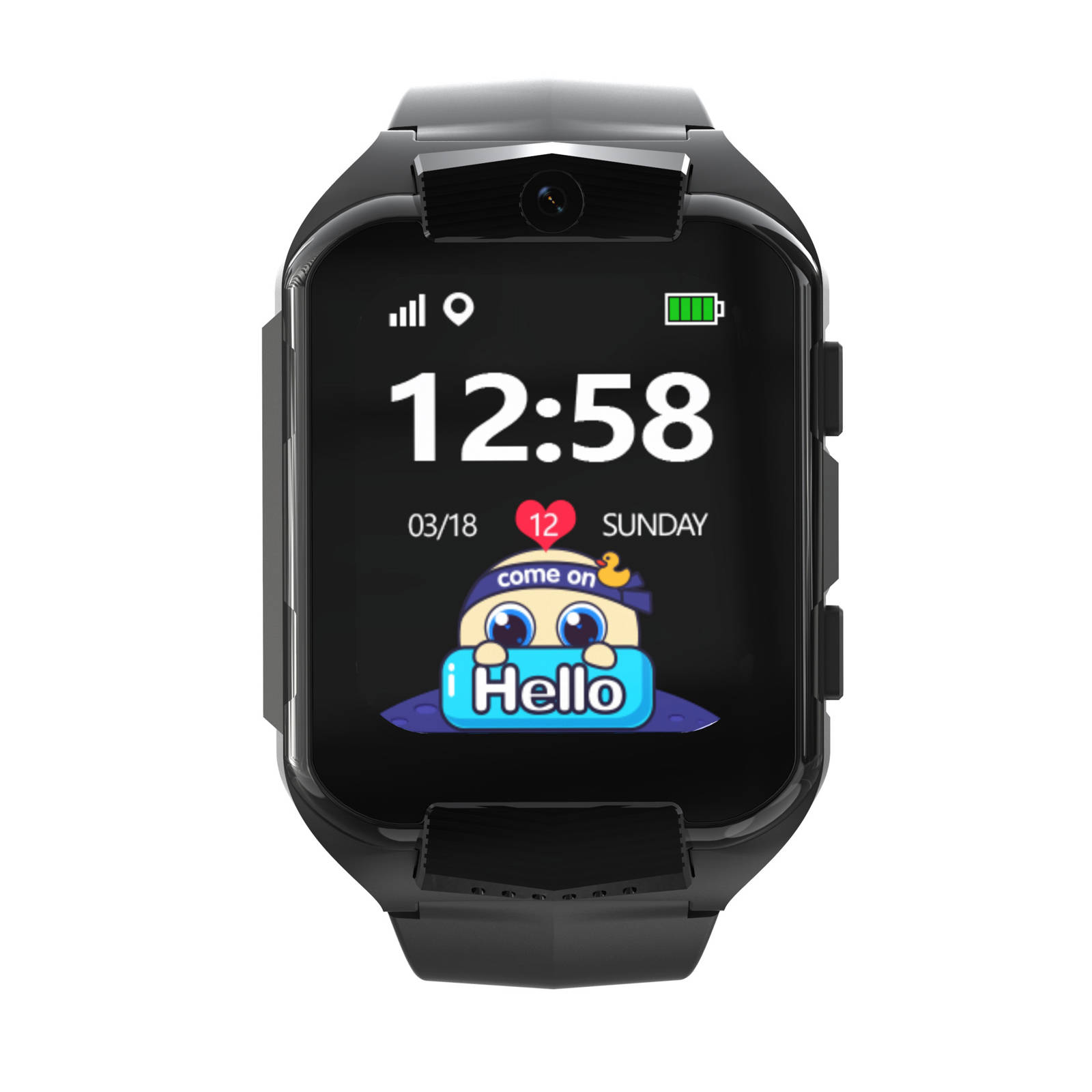 Zegarek dla dziecka Smartwatch Pacific 32-01 czarny