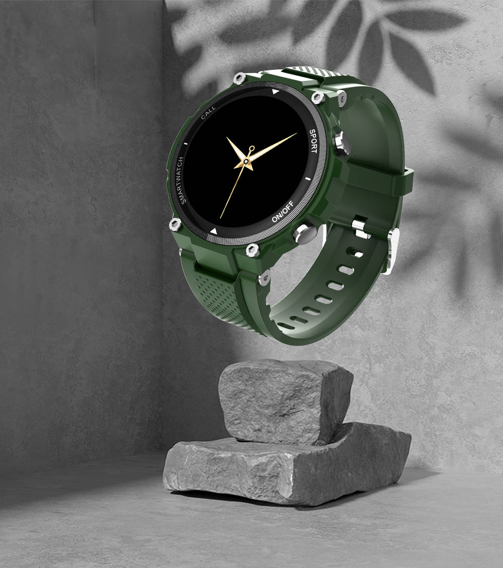 Zegarek męski Smartwatch Pacific 34-02 zielony