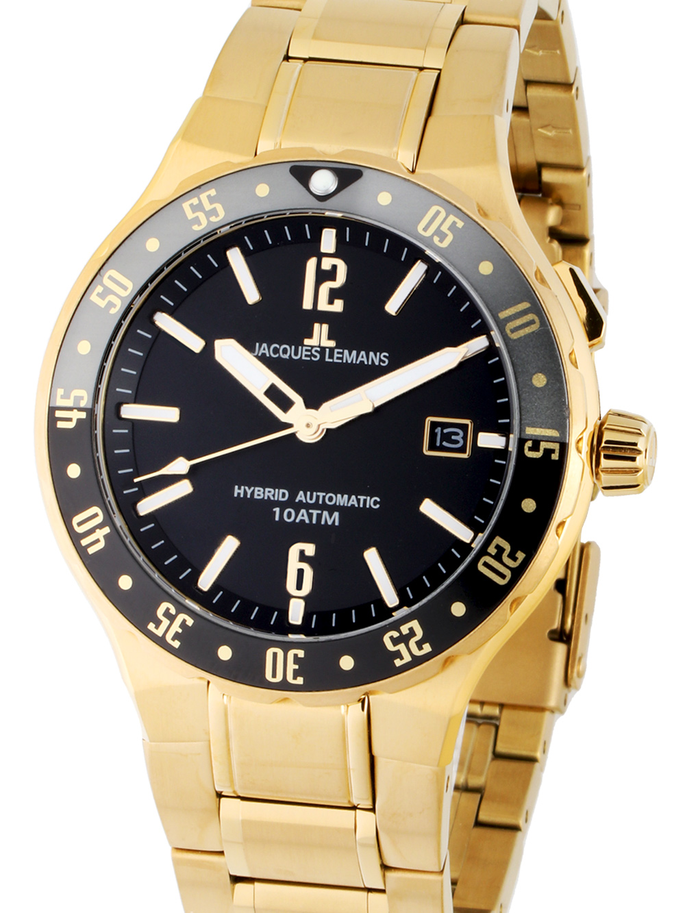 Zegarek męski Jacques Lemans 1-2109J złoty