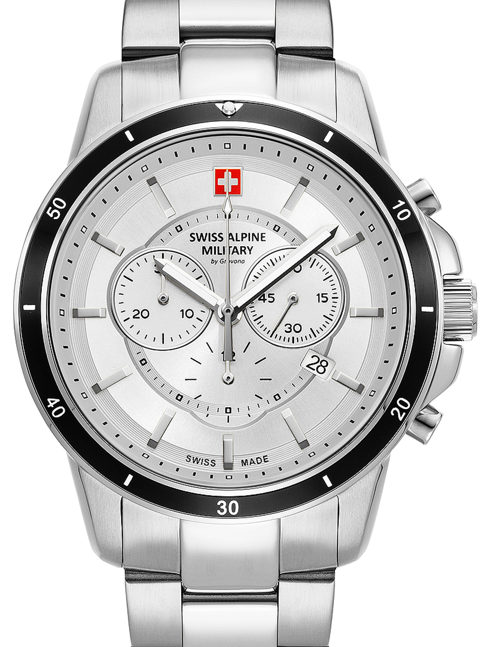 Zegarek męski Swiss Alpine Military 7089.9132 srebrny
