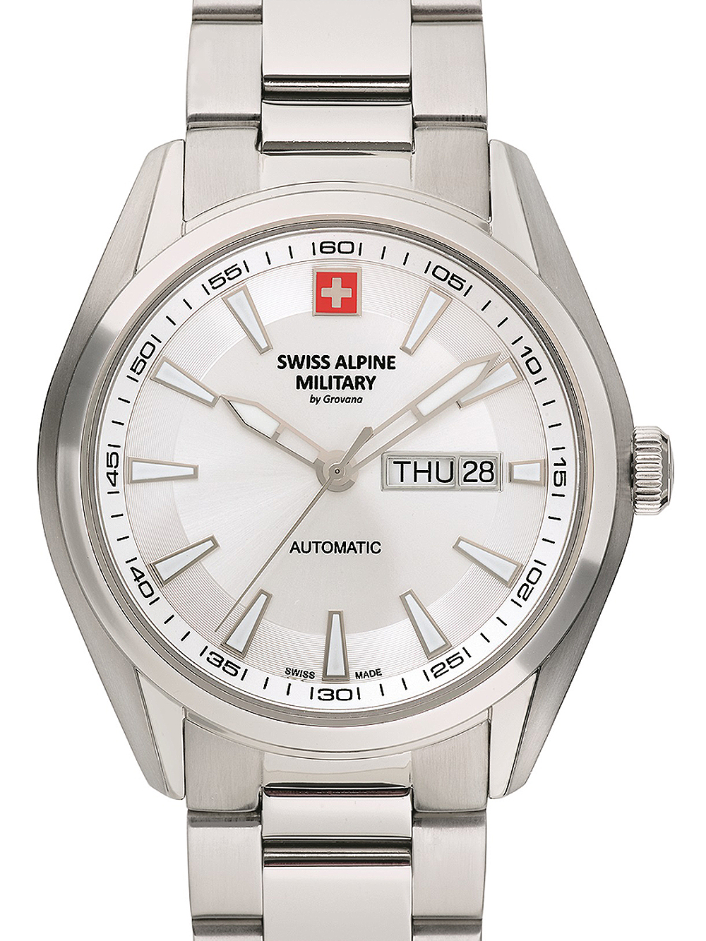 Zegarek męski Swiss Alpine Military 7090.2132 srebrny