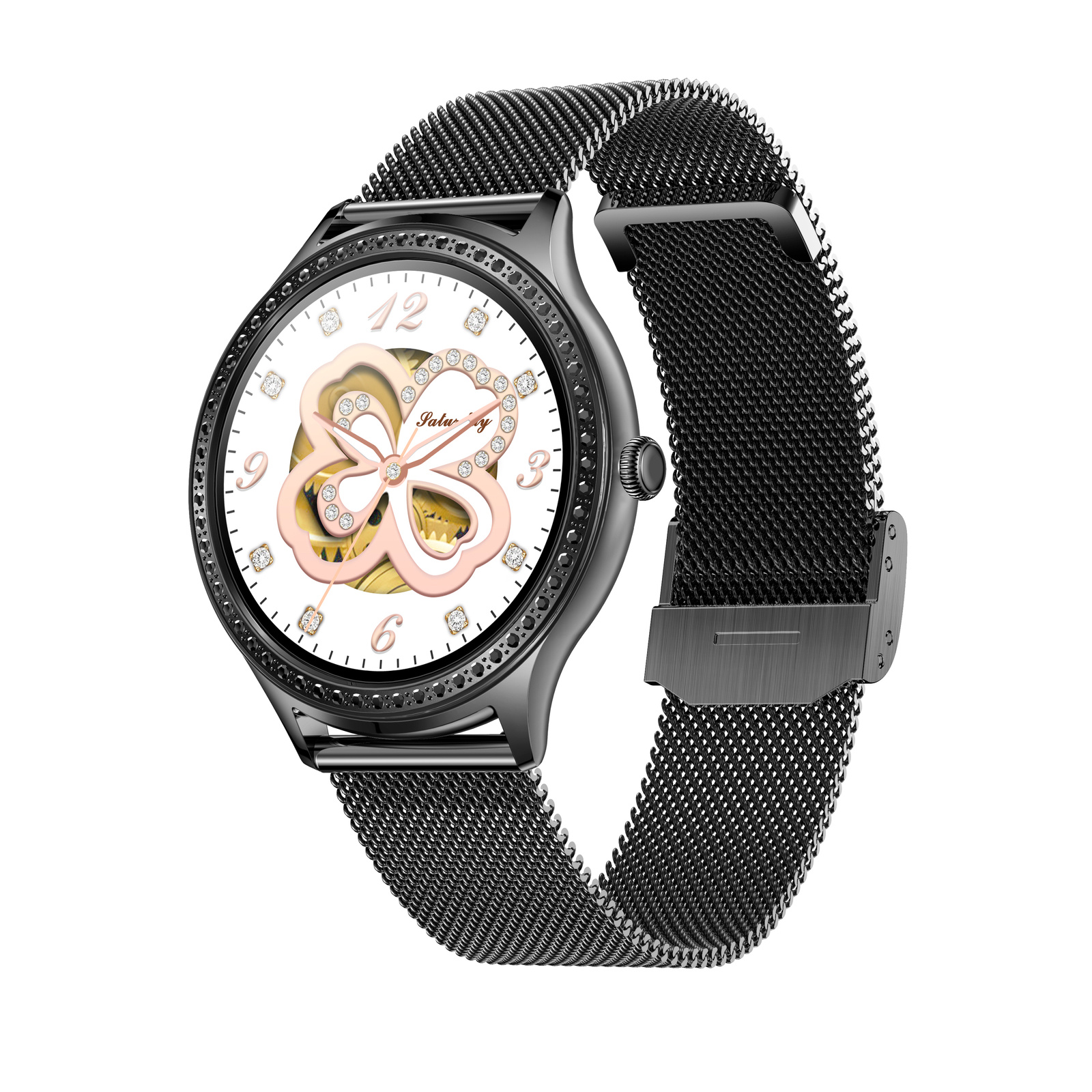 Zegarek damski Smartwatch Pacific 39-03 czarny