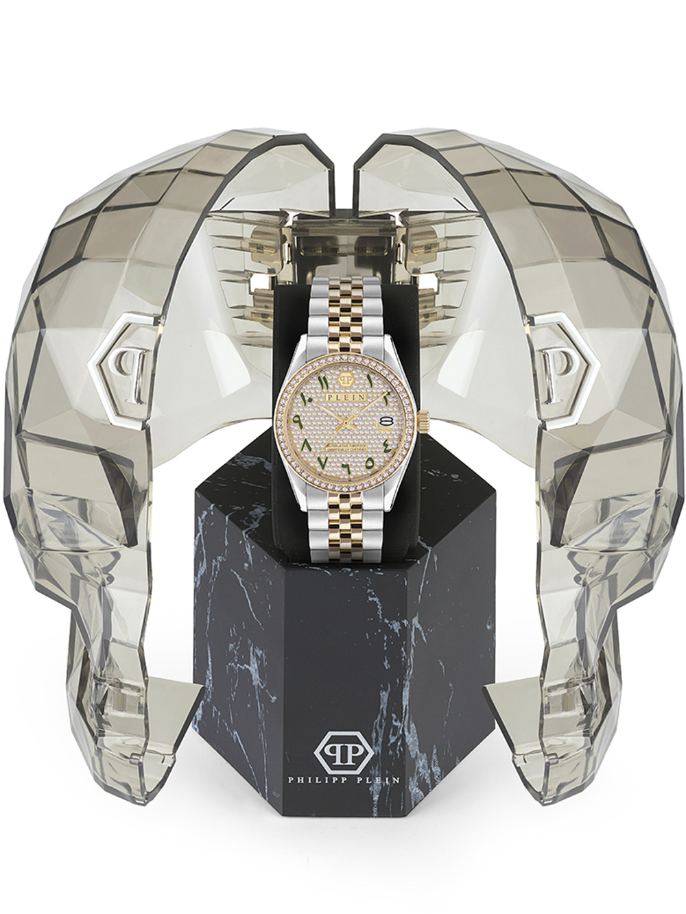 Zegarek damski Philipp Plein PWYAA0823 Street Couture złoty