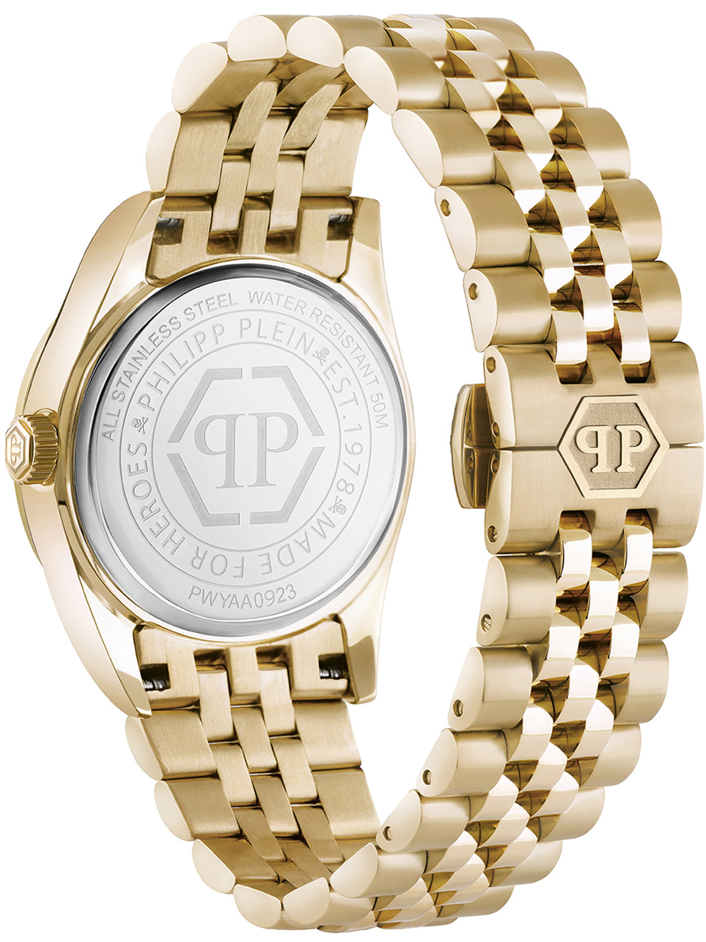 Zegarek damski Philipp Plein PWYAA0923 Street Couture złoty