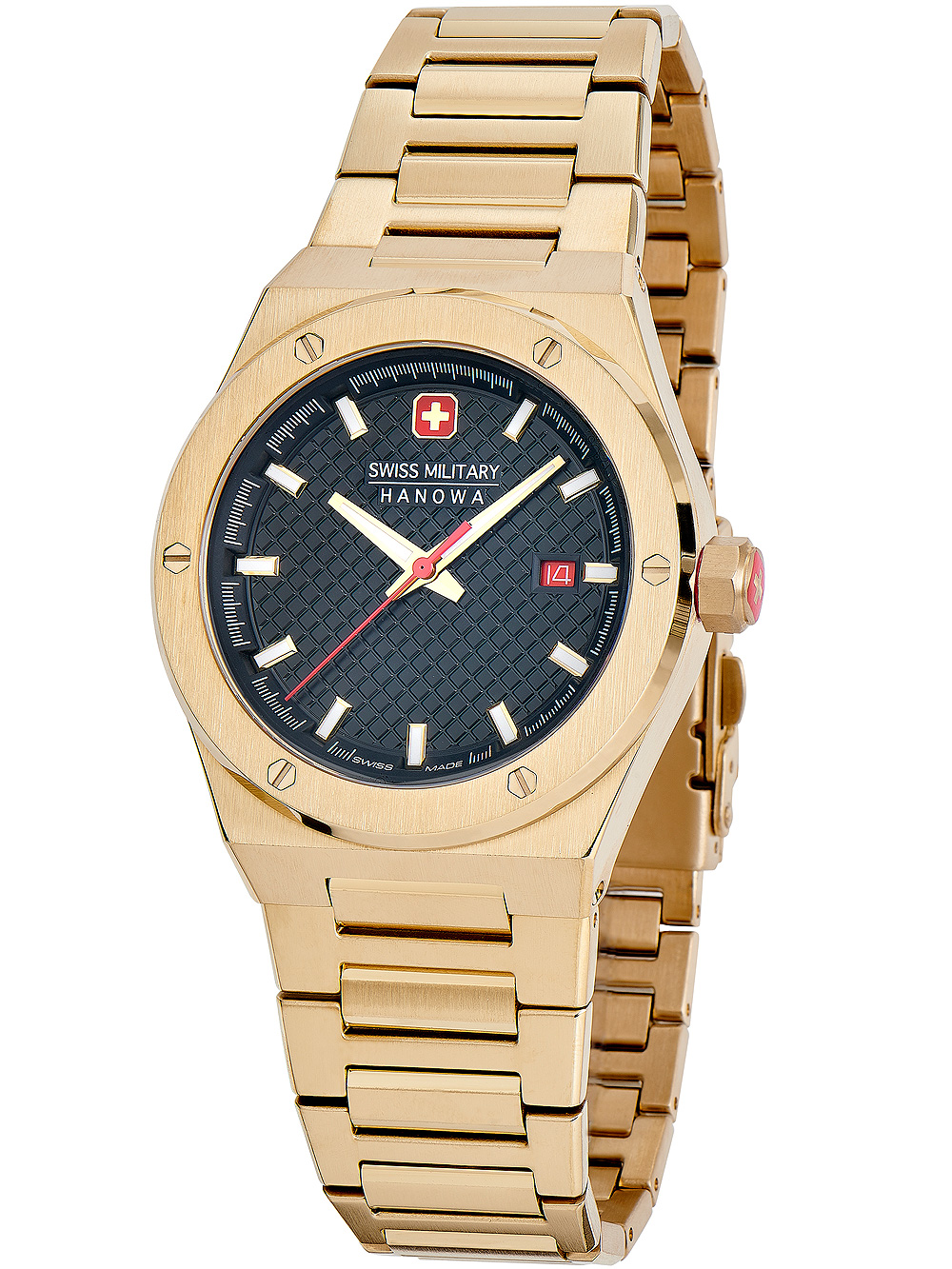 Zegarek męski Swiss Military Hanowa SMWGH2101610 złoty