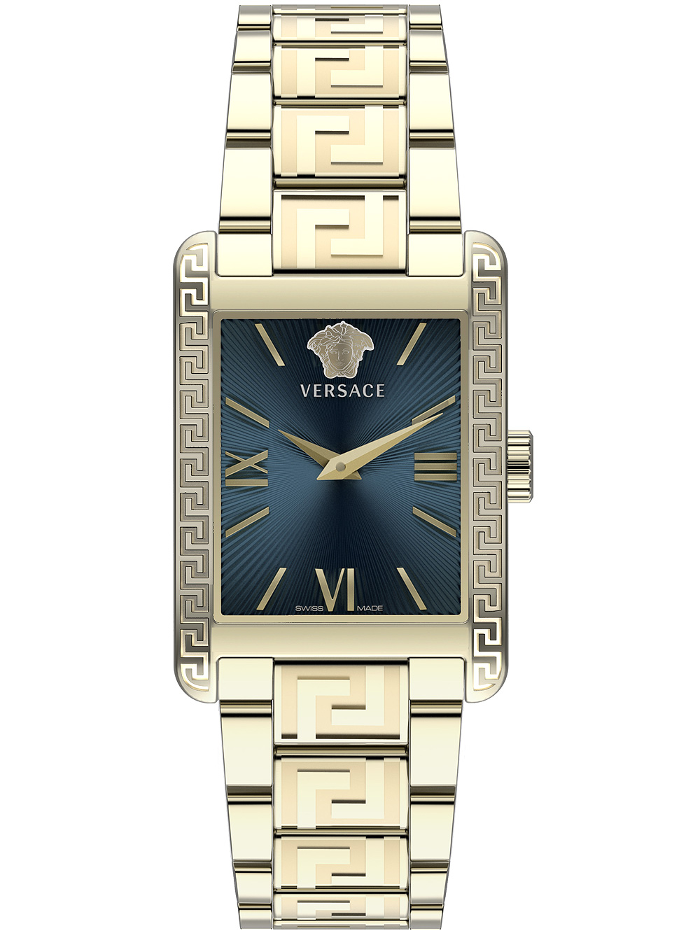 Zegarek damski Versace Tonneau VE1C01022 złoty