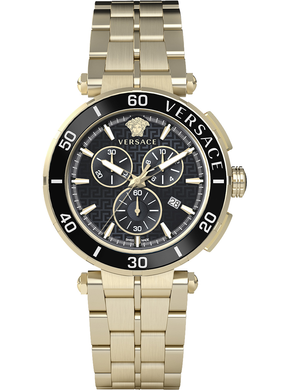 Zegarek męski Versace Greca VE3L00522 złoty