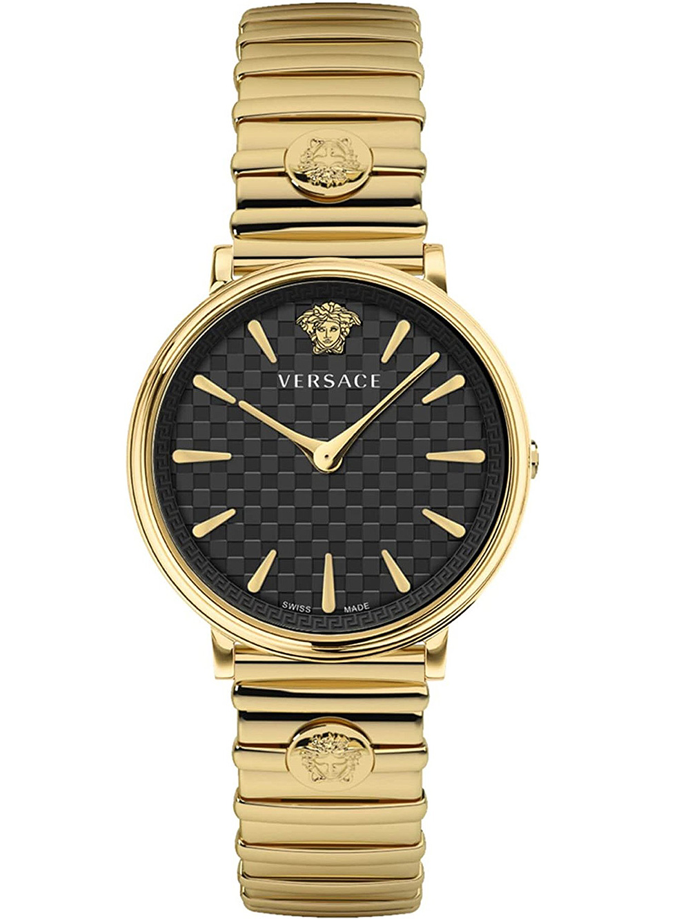 Zegarek damski Versace V-Circle VE8104722 złoty
