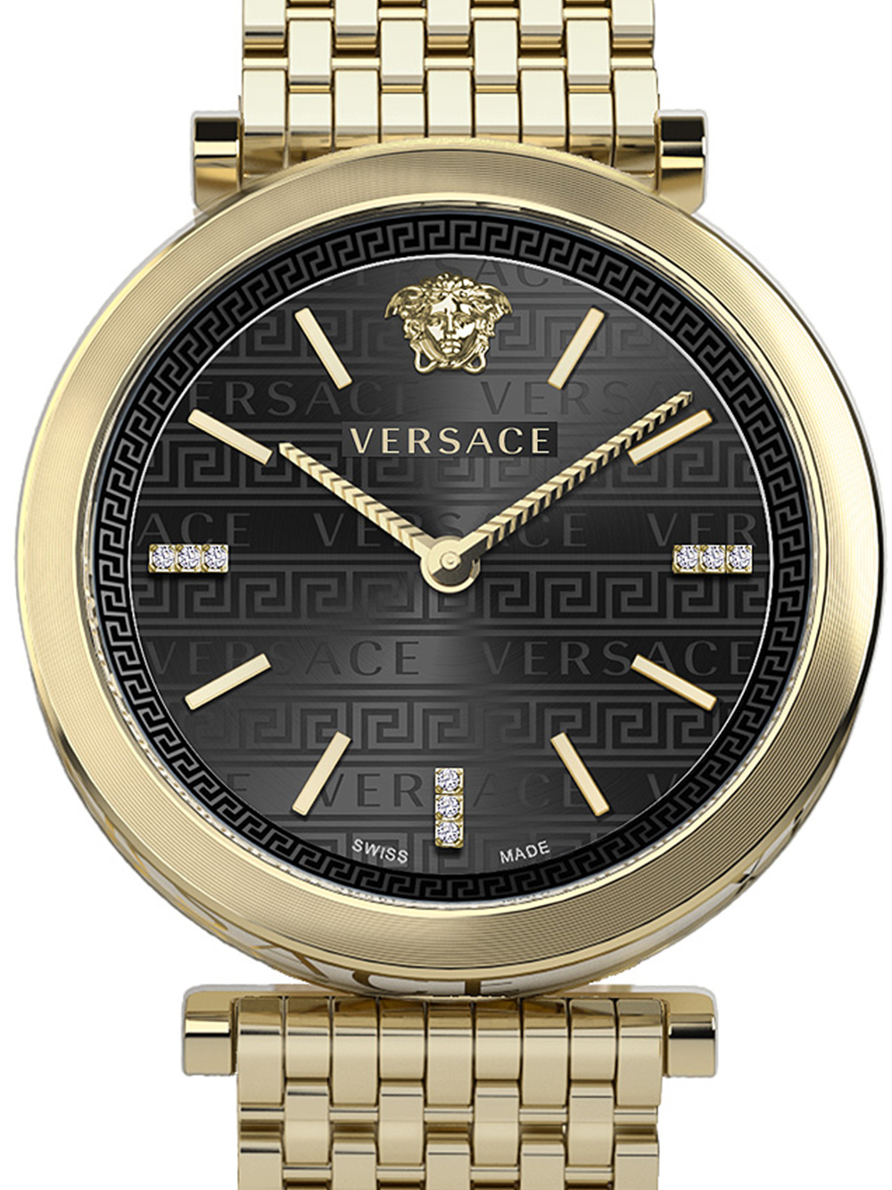 Zegarek damski Versace V-Twist VELS01119 złoty