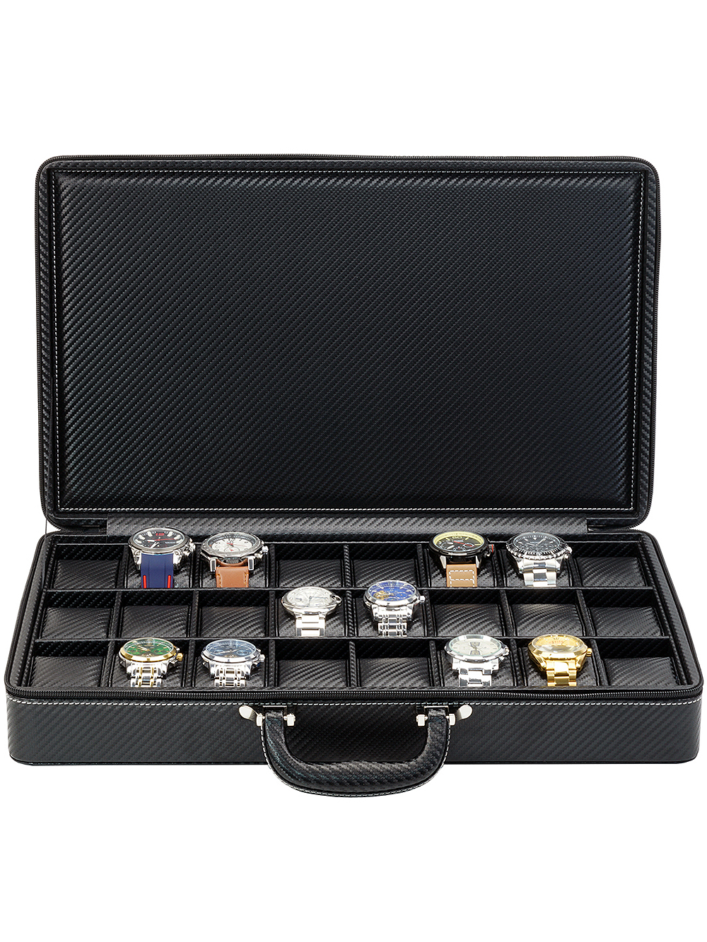 Pudełko na zegarki Rothenschild RS-3250-24CF-BL