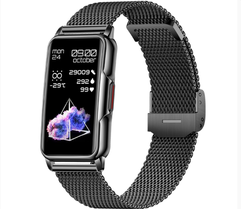 Zegarek damski Smartwatch Rubicon RNCF04 czarny