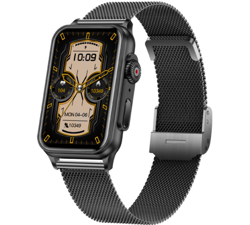 Zegarek damski Smartwatch Rubicon RNCF06 czarna bransoleta