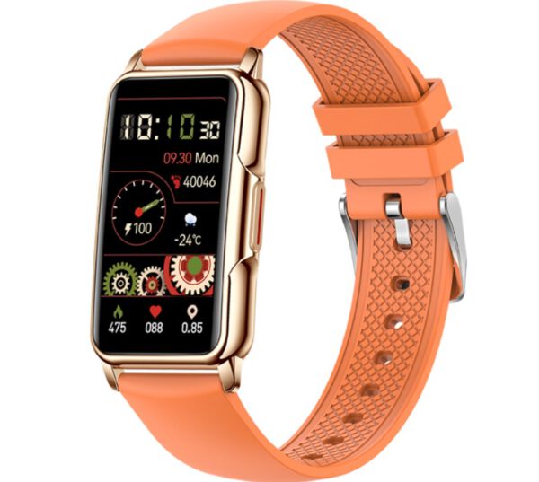 Smartwatch Rubicon RNCF04 pomarańczowy silikon
