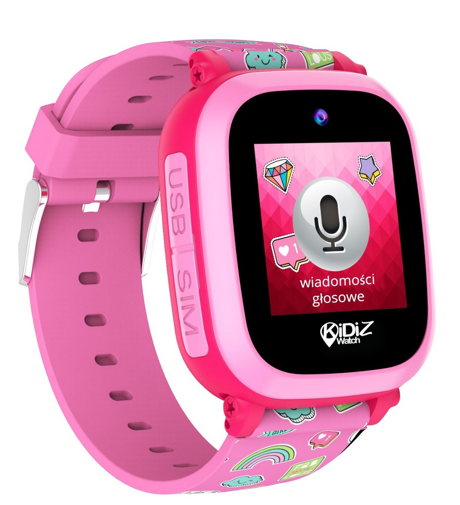 Smartwatch KiDiZ One różowy